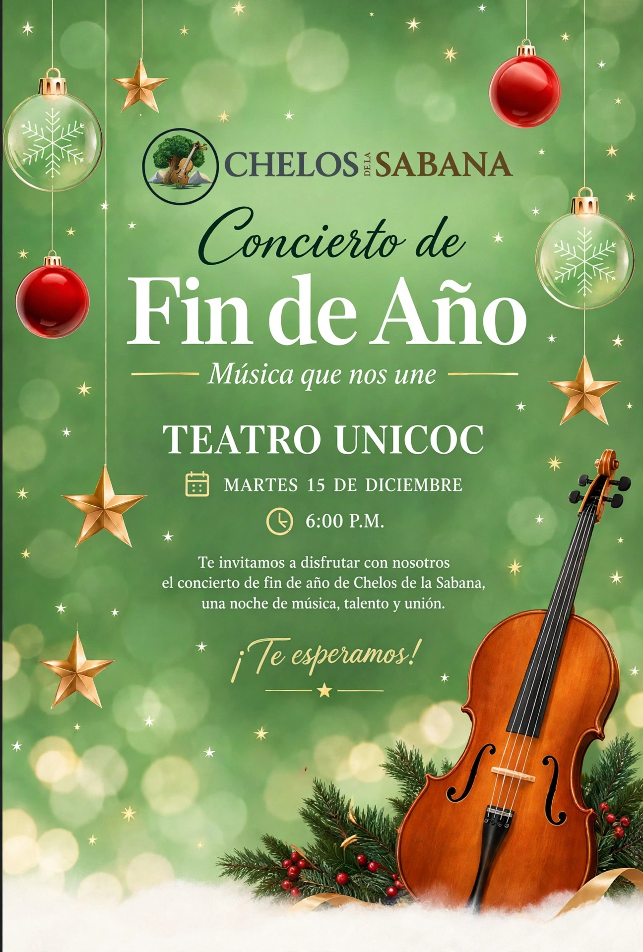 Concierto de Fin de Año - Chelos de la Sabana