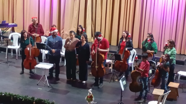 Concierto Navideño en Escenario